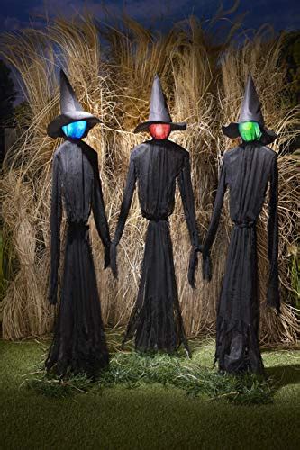 Standing witch with lights and sounds